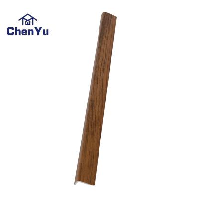 China pvc ceiling wall panel laminate furring channel main tee t grid cornice cornisa H Jointer wall angle pvc corner for sale