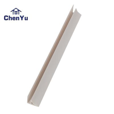 China Printing Factory plastic Pvc Wall Ceiling Panels accessories clips pvc corner for sale