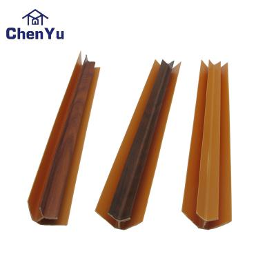 China PVC Clips PVC Profiles for 6/7/8mm Thickness Plastic Ceiling Joint for sale