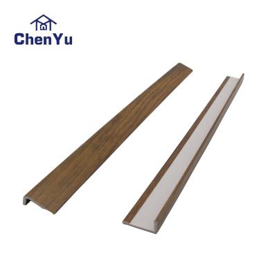 China PVC plafon cornice pvc ceiling panel accessory PVC Corner L Clips H joint end joint for sale