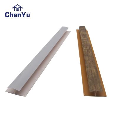 China PVC panel accessory pvc corner H clip U clip white Top corner for sale