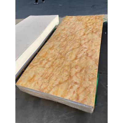 China 4x8 ft PVC uv marble sheet ,PVC UV wall panel ,Marble alternative panel 3mm pvc uv sheet for sale