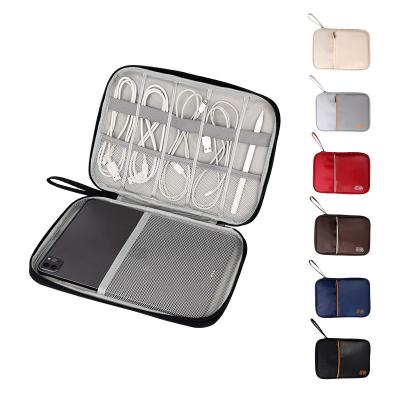 China Durable Portable Electronic Hard Drive Multifunctional Mobile Phone Suitcase Travel Treasure Organization Bag Filler Custom Logo for sale