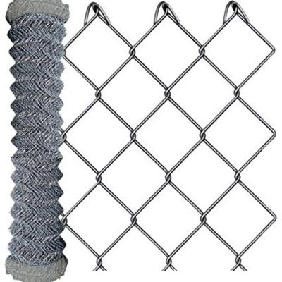 China Easily Assembled PVC Coatd Hot Dip Galvanized Diamond Chain Link Wire Mesh Fence for sale