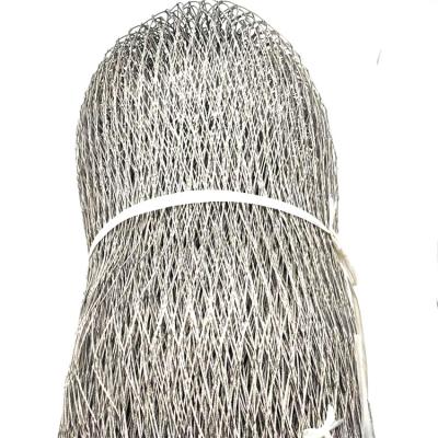 China Long Life Stainless Steel Wire Rope Mesh Zoo Mesh For Parrot Aviary Nets for sale