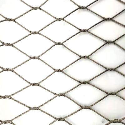 China Long Life 60x60 Stainless Steel Diamond Wire Mesh for sale