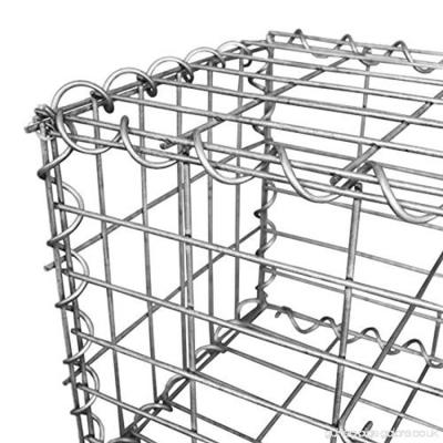 China cages metal wire lockers for landscape architecture/1x1x1m welded gabion basket/decorative wire locker for sale