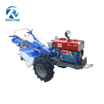 China Farms DF Type Hand Walking Tractor With Rotary Tiller For Farm Use for sale