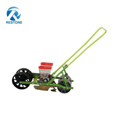 China Planting Small Vegetable Seeder Planter / 2rows Manual Vegetable Hand Push Seeds for sale