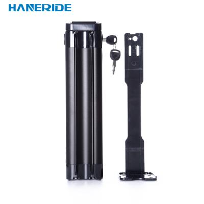 China HANERIDE HANERIDE Electric Bike/Bicycle Parts Electric Silver Fish 10.4AH BLACK Ebike Battery 24V for sale