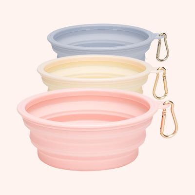 China Stocked SHURUI PET Suppliers in Stock Dropshipping Customize Dog Bowls Pet Water Feeding Bowl Portable Collapsible Dog Bowl Wholesale for sale