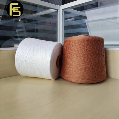 China Antistatic Textile Yarn Blended 70% Cotton 20% 10% Nylon Silk Yarn 2/48 Nm For Machine Knitting for sale