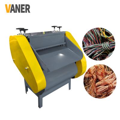 China Copper Wire Stripping Machine Fiber Optic Cable VANER Machine Automatic Blowing Wire Stripping Peeling Machine for sale