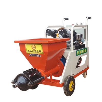 China Spray Type Small Size Cement Screw Mortar Spray Machine for sale