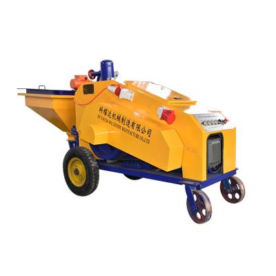 China Cement mortar delivery plasterin cement mortar spraying spray machine for sale