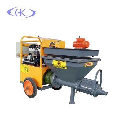 China Electric Oil Paint And Primer High Efficiency Wall Cement Screw Spray Machine Made In China for sale