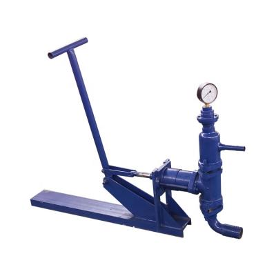 China Small lightweight cement manual injection construction concrete pumpgrouting hand pump for sale