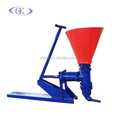 China Grouting Manual Tunnel Mine Grout Pump in China Portable Syringe Pump Pump with 60kg Weight for sale