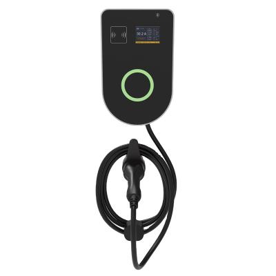 China 7KW EV Charger Type 1 SAE J1772 Smart Car Charger Station 32A Wallbox EV Electric Fast Charging Charger SAE J1772 for sale