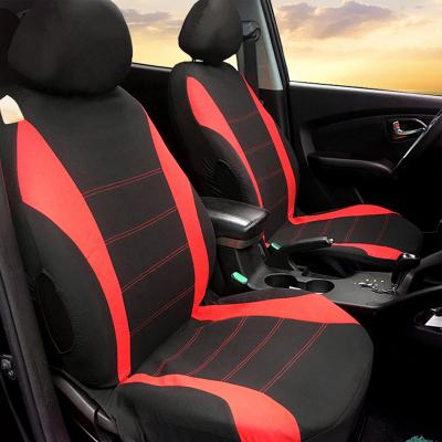 China Compatible Luxury PU 5D Pattern Factory Price Car Accessories Breathable Interior Airbag Seat Covers Multi Material Designs for sale