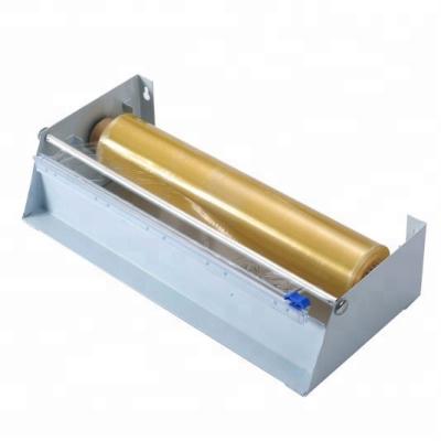 China Cling film dispensing Metal cling film and aluminium foil dispenser with 300mm and 450mm for sale