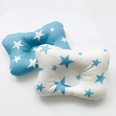 China Anti-static Infant Newborn Head Shaping Pillow Neck Memory Foam Baby Pillow For Flat Head Syndrome for sale