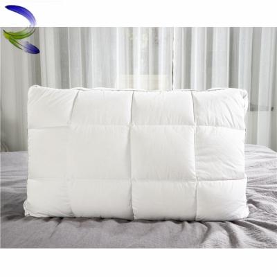 China Hot Sale100% Memory Cotton Down Feather Pillow Customized Hotel Tile for sale