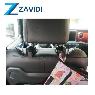 China 10kg ABS Headrest Car Back Seat Heavy Duty Loaded Hanging Hook Of Things Silicone Universal Fit Safe Material for sale