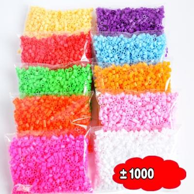 China Highest Quality Eco-Friendly Material 1000 Grains Water Fuse Bead Hama Beads 5mm Fuse Hama Beads Perler Educational Diy Toy Accessories for sale