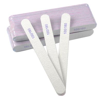 China Eco-friendly Durable Different Shapes Nail File Custom Printed Professional Sponge Pad Block Nail File Beauty Nail Polishing Tools for sale