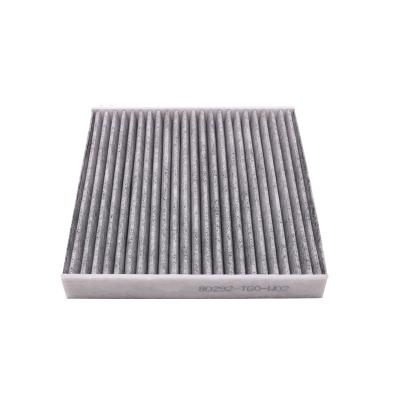 China Car Air Conditioner Efficiency Filter Dust System High Mesh Air Conditioning Filter For Honda for sale