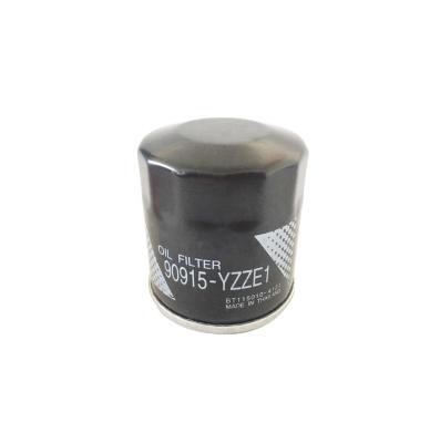 China Original OEM Auto Oil Filtrate Car Oil Filter Filtrate Auto Packing Paper Type 90915-YZZE1 For TOYOTA for sale