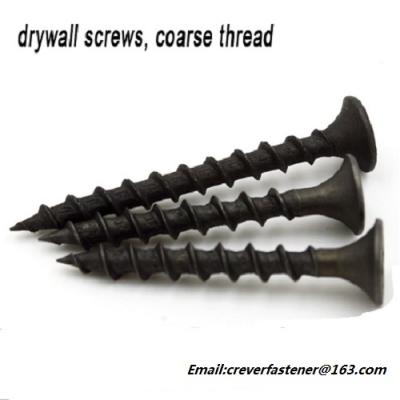 China General Industry 3.5 x 32mm Carbon Steel Bugle Head Drywall Screws For Wood / Gypsum Board Unassembled for sale