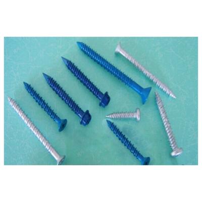 China Various Flat Head Promotional Goods Using Stainless Steel Flat Head Hex Head Screw Thread Custom Concrete Nails for sale