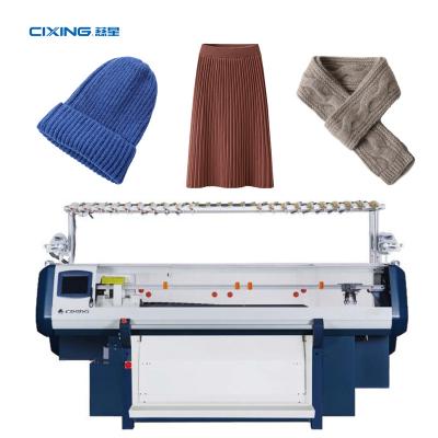 China CIXING 9G Flat Flat Carriage Single Systems Automated Double Sweater Knitting Machine Flat for sale