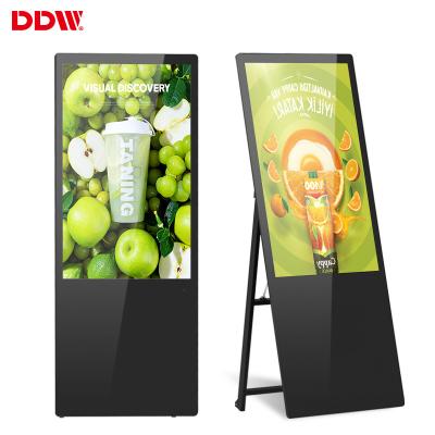 China Señalización y exhibiciones digitales elegantes del tablero de pantalla de los jugadores de la publicidad del cartel del lcd del quiosco androide digital portátil de la señalización en venta