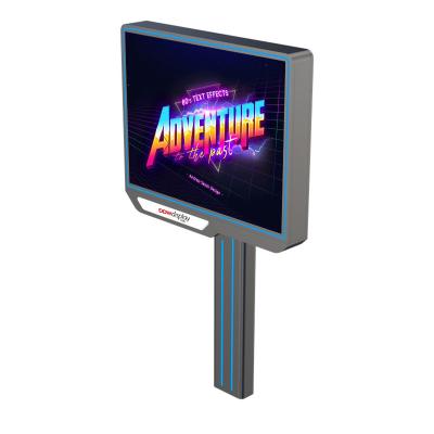 China Full Color High end design p6 steel waterproof digital display outdoor led billboards for sale