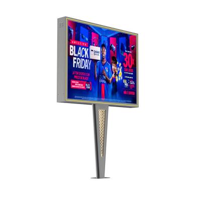 China Custom high-end ontwerp p6 8000nits staal waterdicht IP65 digitaal outdoor led billboard voor reclame Te koop