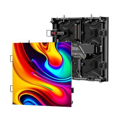 中国 Waterproof 500x500 full color p3.91 p1.56 P2.604 7680hz panel indoor outdoor display wall stage rental led screen 販売のため