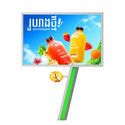 China Display digital de alto brillo 8000nits IP65 P6 impermeable publicidad exterior LED vallas publicitarias en venta