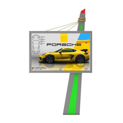 China Op maat gemaakte high-end design 1920hz p6 waterdicht buiten advertentie display led billboard Te koop