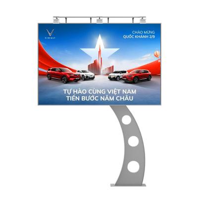 China P6 8000nits staal IP65 waterdicht digitaal elektronisch buiten advertentie led billboards Te koop