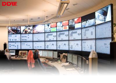 China 1920 x 1080 multi monitor wall control room video wall 3500 : 1 Contrast 178° Viewing Angle DDW-LW550HN16 for sale