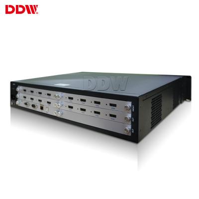 China Drop Ship Pure LCD Video Wall Scaler Each Channel FHD 1920 X 1080 with RS232 LAN for sale