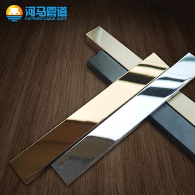 China Factory direct sales gold stainless steel high quality and low price modern Foshan decorative flat trim for sale