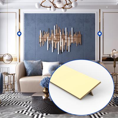 China Modern Made in China 201 Stainless Steel 304 316 Wire Decorative Strip Tile Custom T Shaped Blonde Decorative Tile Strip for sale