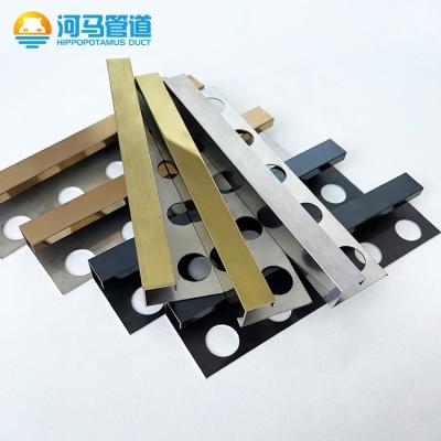 China Modern HIP Stainless Steel Quarter Round Tile Corner Trim , Bathroom Wall Tile Trim for sale