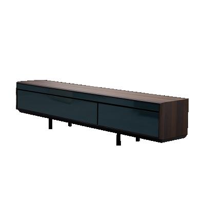 China Modern Slim Design Antique Floor Standing Bedroom TV Stand With Wall Console Cabinet for sale