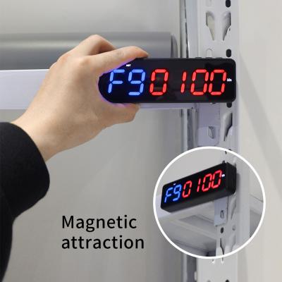 China Multifunctional LED Digital Fitness Timer Gym Wall Clock Timer Magnetic Portable Sports Watch with Timer for sale