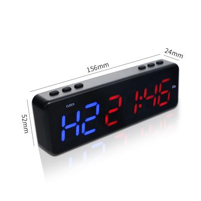 China Timer Switch Drop Shipping Hot Sales 1 Inch 6 Digit App Control LED Interval Training GYM Timer for sale